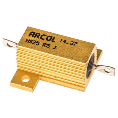 HS 25W R5 J HEATSINK RESISTOR 5% 